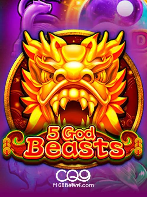 5 God Beasts slot game image from f168betvn